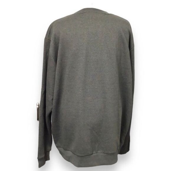 Columbia Mens Noe Valley III Crew Logo Sweatshirt, Gray, size XXL - Picture 3 of 7